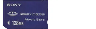 Sony 128 MB Memory Stick Duo™ 0,125 GB MS Hafıza Kartı
