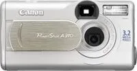 Canon PowerShot A310 3.2Mp - 32MB CF - 5.1 x Digital zoom 3,2 MP 2048 x 1536 Piksel Digital Kame