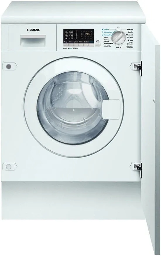 Siemens WK14D540 çamaşır kurutma makinesi Ankastre Önden yüklemeli Beyaz Kurutmalı Çamaşır Makinesi