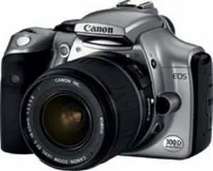 Canon EOS 300D incl lens 6,3 MP CMOS Siyah Digital Kame