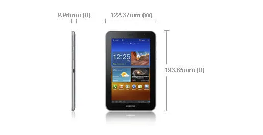 Samsung 7.0 Plus N 16 GB GT-P6210UWA 7 inç 1 GB RAM Beyaz Tablet Thumbnail 8
