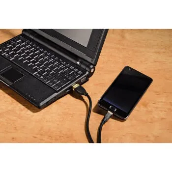Hama USB A - micro USB B 75078490 (0,75 m) USB Kablosu Thumbnail 5