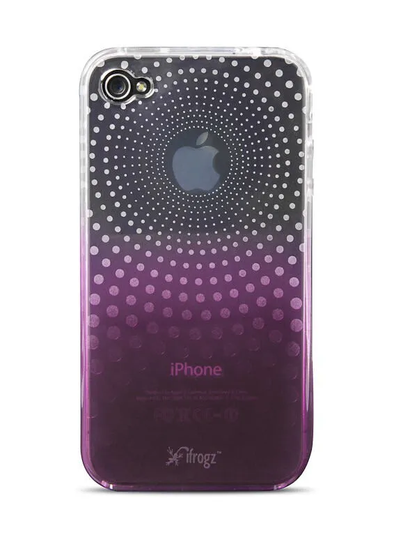 IFROGZ Soft Gloss iPhone 4/4S Cep telefonu kılıfı Kapak Çok renkli, Pembe Telefon Aksesu