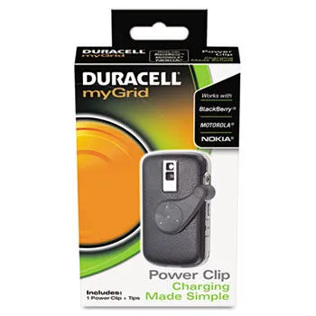 Duracell MyGrid Micro USB Cep telefonu kılıfı Klasör Siyah Telefon Aksesu