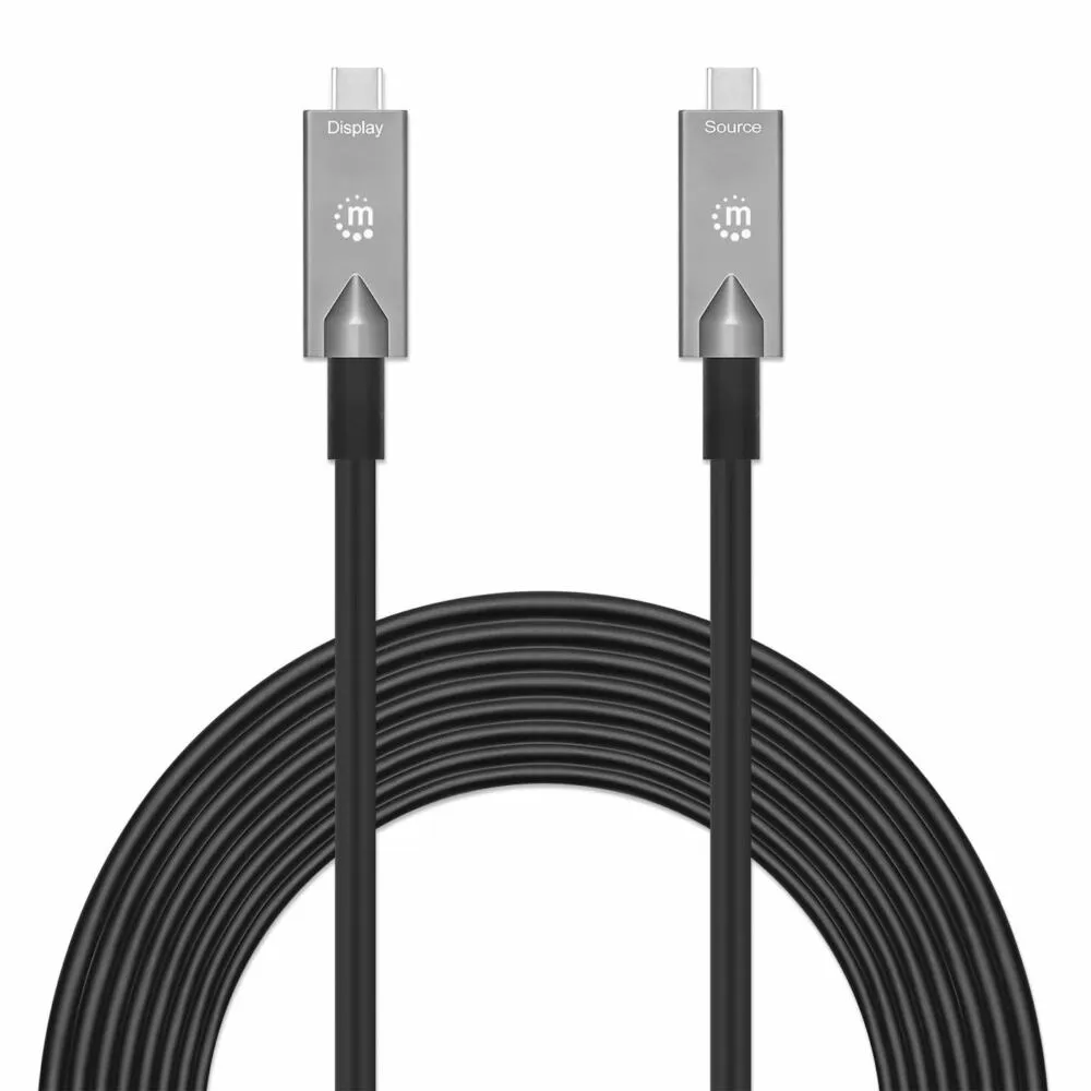 Manhattan 356442 USB kablo USB 3.2 Gen 2 (3.1 Gen 2) 7,5 m USB C Siyah Thumbnail 4