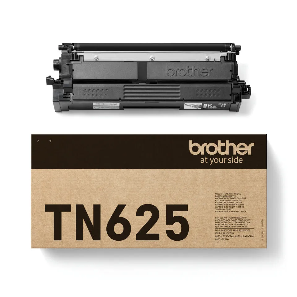 Brother TN-625BK toner kartuşu 1 adet Orijinal Siyah Thumbnail 3