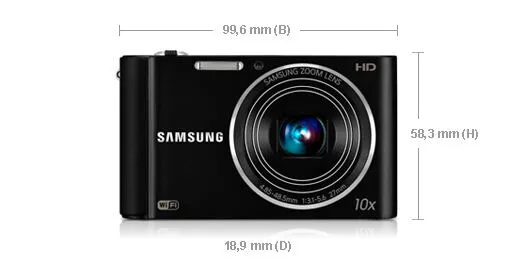 Samsung ST200F EC-ST200FBPSE1 Digital Cameras Thumbnail 9