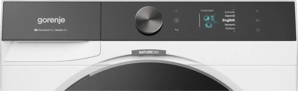 Gorenje DG89BP kurutucu Solo Önden yüklemeli 9 kg Beyaz Thumbnail 6