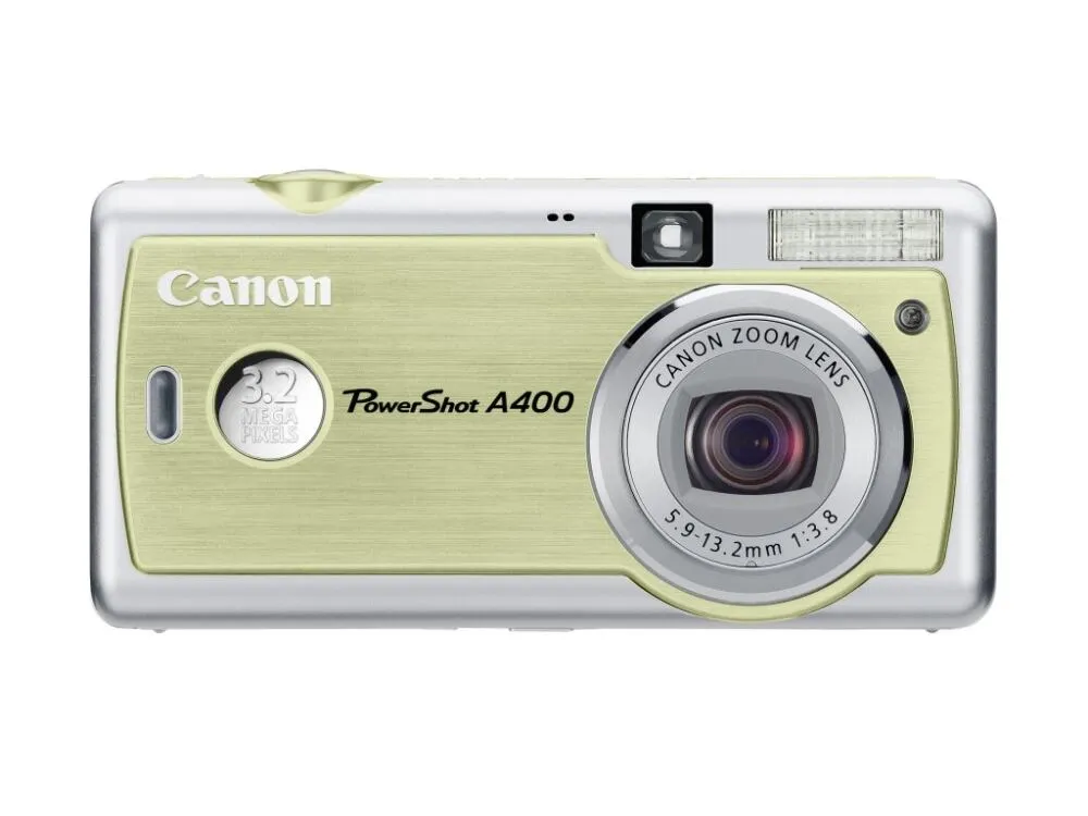 Canon PowerShot A400 Green NON 3.2Mpix 16MB 3,2 MP CCD Digital Kame