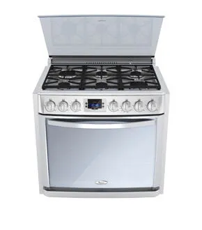 Whirlpool WE7025S Ocaklı fırın Bağımsız ocak Doğal gaz Paslanmaz çelik