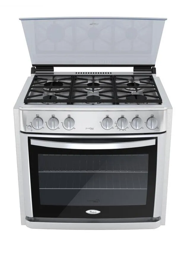 Whirlpool WE5920S Ocaklı fırın Doğal gaz Paslanmaz çelik