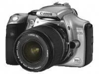 Canon EOS 300D BODY 6.3Mpixel + GRATIS VelbonStatief CX-300 statief 6,3 MP CMOS Siyah, Gümüş Digital Kame