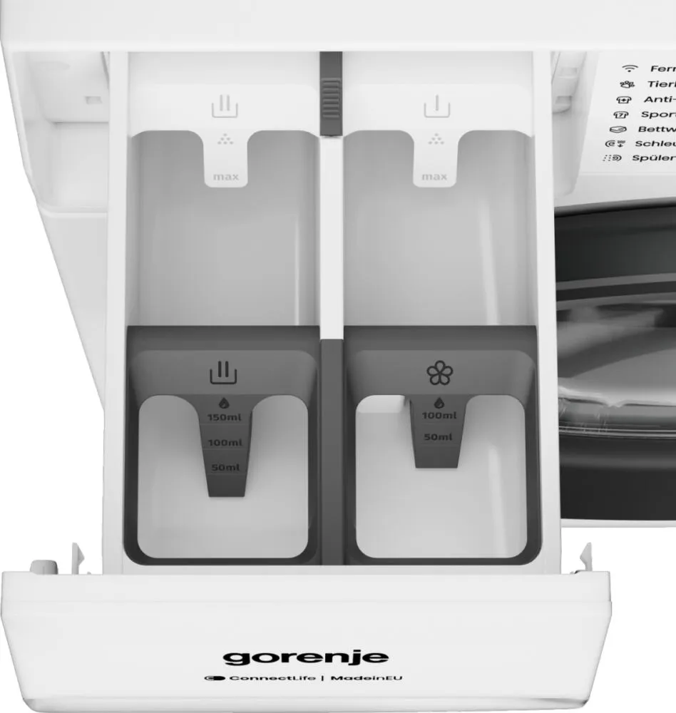Gorenje WGAM484A çamaşır makinesi Önden yüklemeli 8 kg 1400 RPM Beyaz Thumbnail 6
