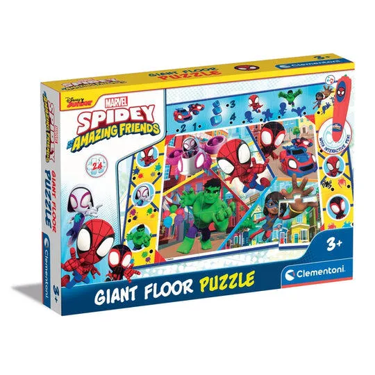Clementoni Quiz-Puzzle Marvel Spidey Eğitici Oyuncak
