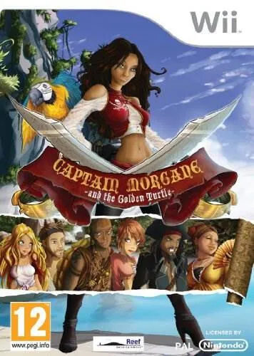 Nintendo Captaine Morgane And The Golden Turtle, Wii standart Oyun