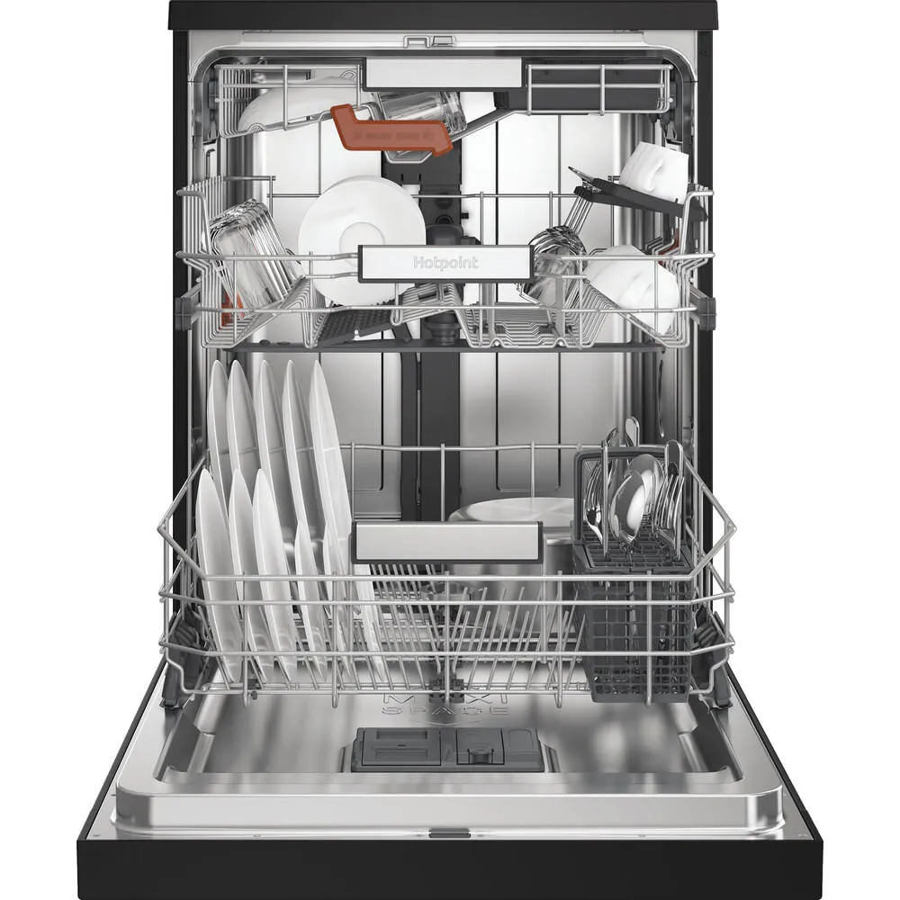 Hotpoint HydroForce H8F HP51BS UK 859991731300 15 Kişilik 10 Programlı Bulaşık Makinesi Thumbnail 5