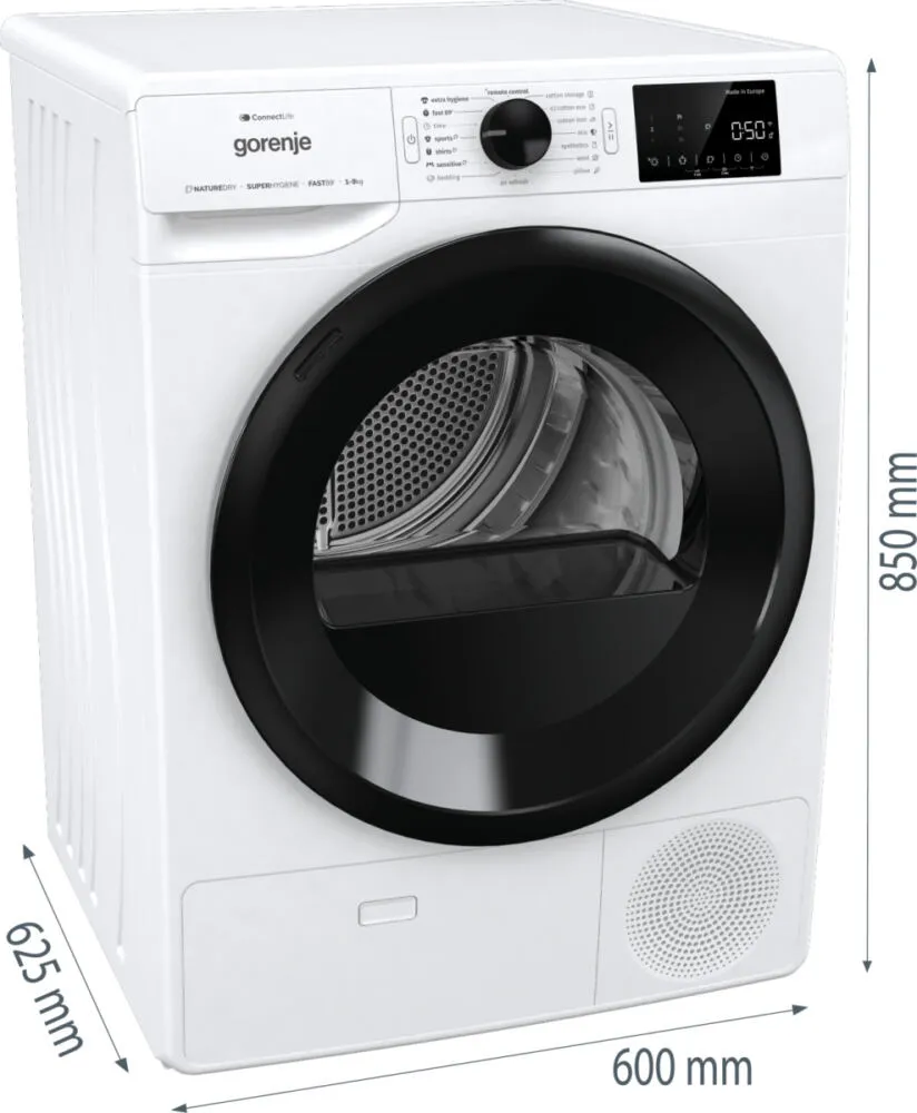 Gorenje D3NEP92GN 744654 9 kg Isı Pompalı Kurutma Makinesi Thumbnail 9
