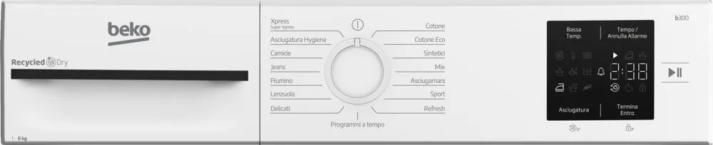 Beko BMT83EW 7188305670 8 kg Isı Pompalı Kurutma Makinesi Thumbnail 7