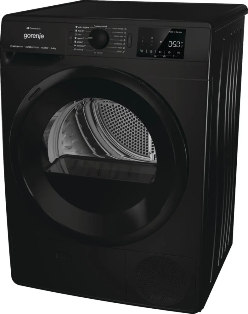 Gorenje DPNE82GNLWIFI/B 744493 8 kg Isı Pompalı Kurutma Makinesi Thumbnail 9