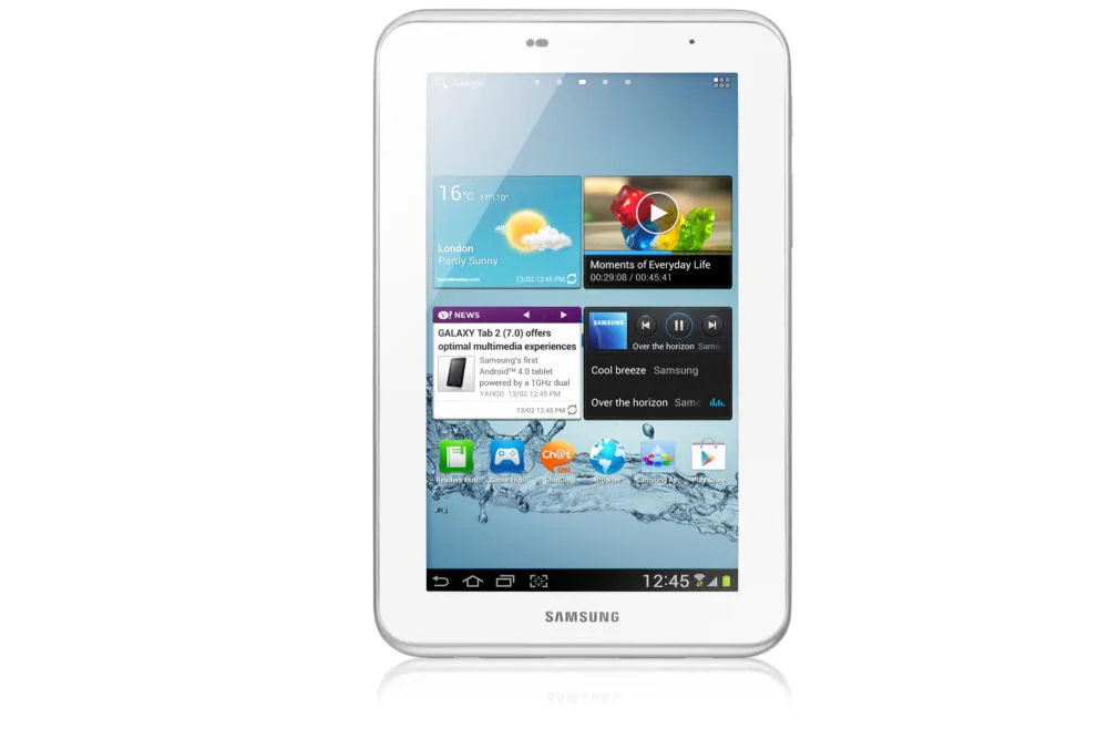 Samsung Galaxy Tab 2 7.0 8 GB 17,8 cm (7") 1 GB Wi-Fi 4 (802.11n) Android Beyaz Tablet
