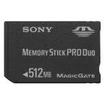 Sony Memory Stick PRO DUO 512MB small 0,5 GB MS Hafıza Kartı