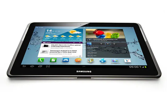 Samsung 10.1 16 GB GT-P5100TSAXEZ inç Gümüş Tablet Thumbnail 8