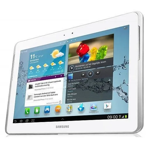 Samsung 10.1 16 GB GT-P5100ZWALUX inç 1 GB RAM Beyaz Tablet Thumbnail 10
