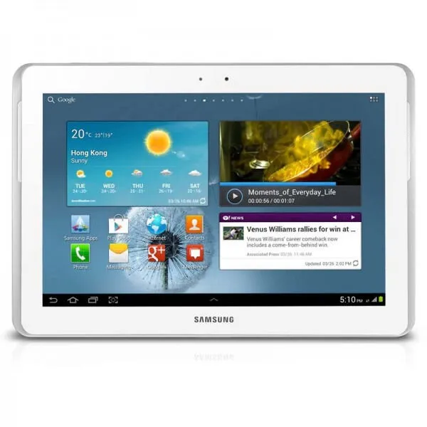 Samsung 10.1 16 GB GT-P5100ZWALUX inç 1 GB RAM Beyaz Tablet Thumbnail 12