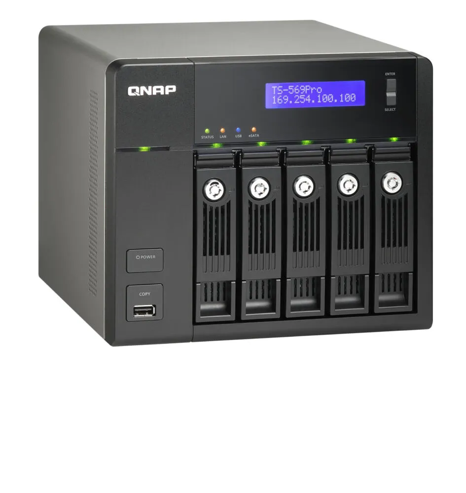 QNAP TS-569 Pro 1 GB TS-569 PRO + 5X ST3000NC000 Thumbnail 6