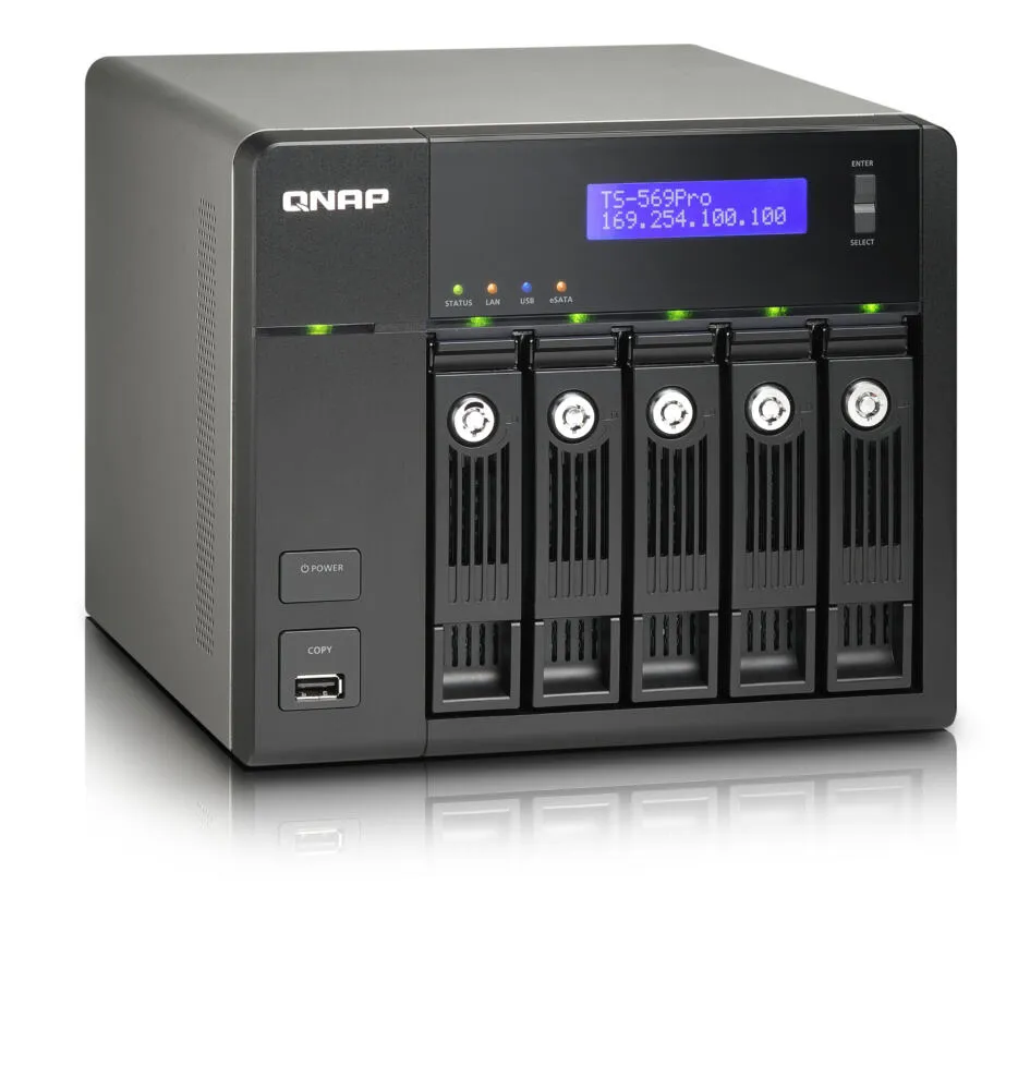 QNAP TS-569 Pro 1 GB TS-569 PRO + 5X ST3000NC000 Thumbnail 8