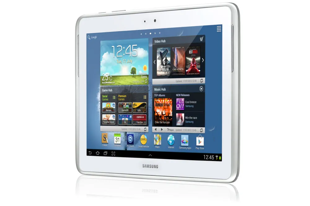 Samsung 10.1 16 GB GT-N8000ZWAPHN inç 2 GB RAM Beyaz Tablet Thumbnail 2