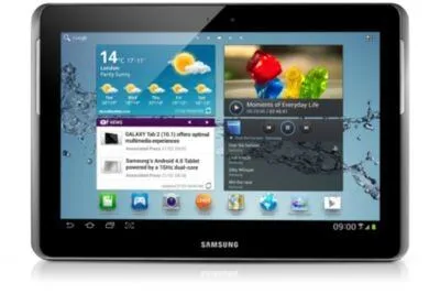 Samsung Galaxy Tab 2 10.1 16 GB 25,6 cm (10.1") 1 GB Wi-Fi 4 (802.11n) Android Siyah, Gri Tablet