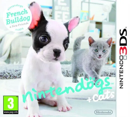 Nintendogs + cats: bulldog francese & amici İtalyan Nintendo 3DS Oyun