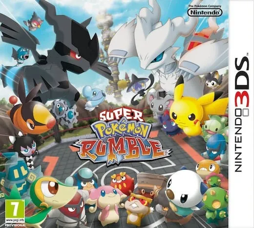 Nintendo Super Pokemon Rumble İtalyan Nintendo 3DS Oyun
