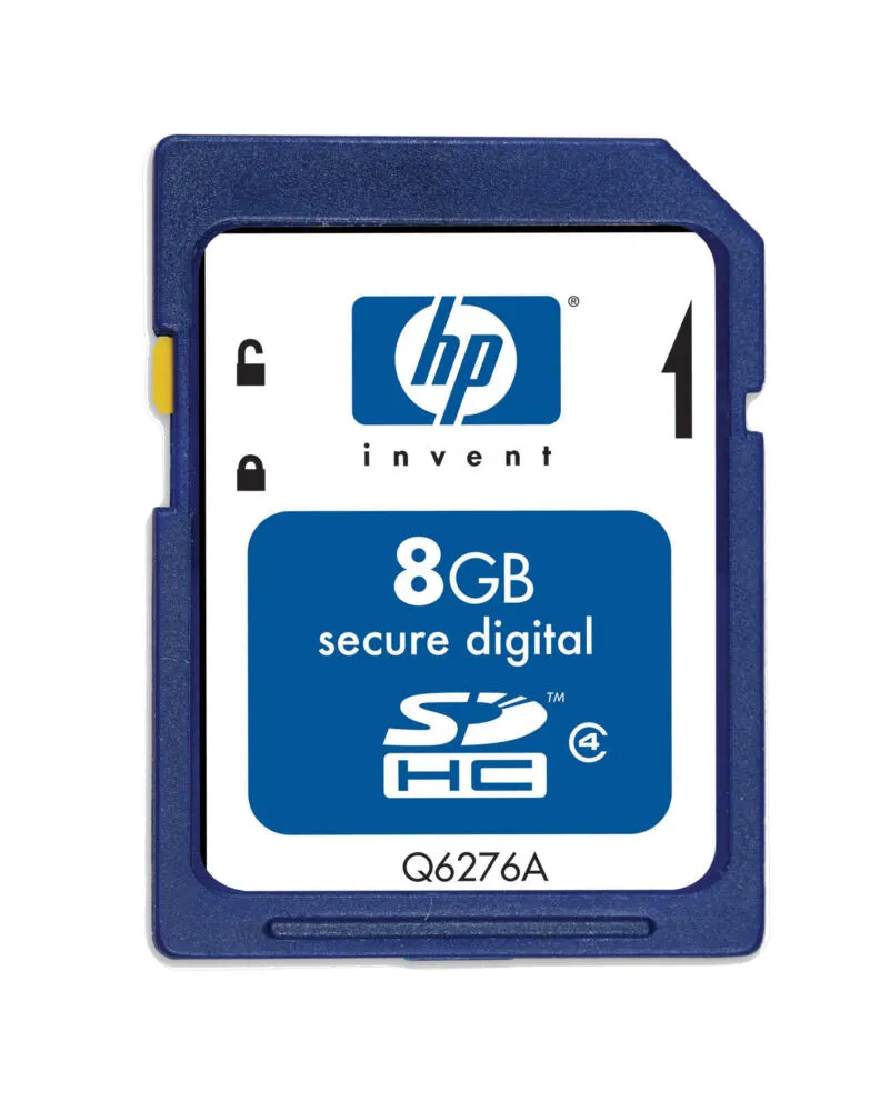 HP 8GB SDHC Sınıf 4 Hafıza Kartı