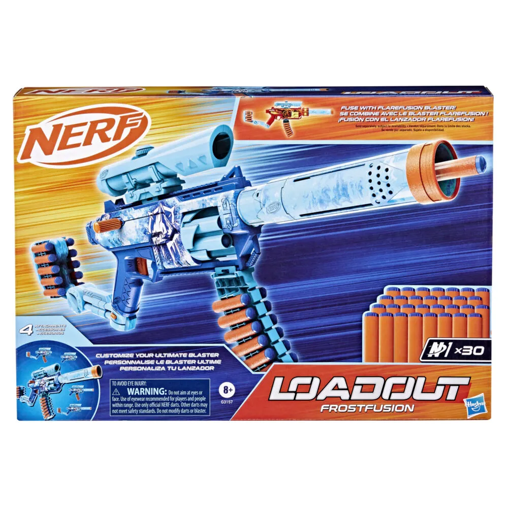Nerf Loadout FrostFusion Dart Tabancası Oyuncak Silah