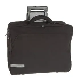 Techair Travel Trolley 15.4" 39,1 cm (15.4") Tekerlekli çanta Siyah Laptop Çantası