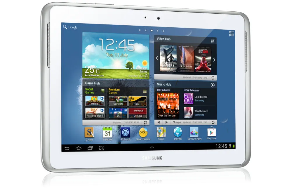 Samsung Galaxy Tab Galaxy Note 10.1 16 GB 25,6 cm (10.1") 2 GB Wi-Fi 4 (802.11n) Android Beyaz Tablet