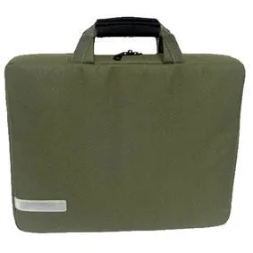 Techair 15.4 Notebook Sleeve Green 39,1 cm (15.4") Fermuarlı kılıf Yeşil Laptop Çantası