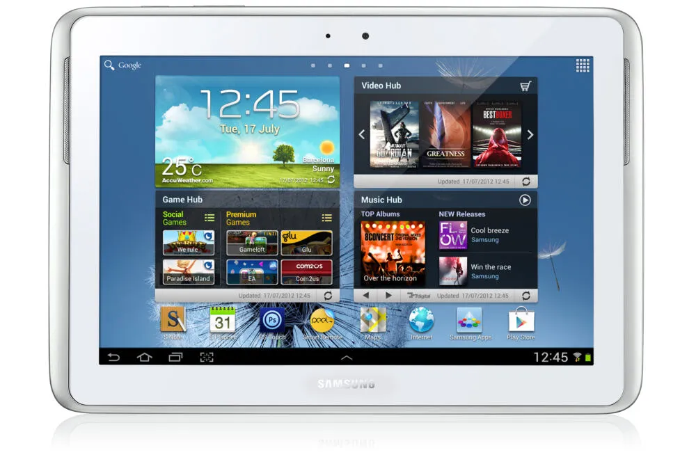 Samsung Galaxy Note 10.1 ARM 16 GB 25,6 cm (10.1") 1 GB Wi-Fi 4 (802.11n) Android Beyaz Tablet