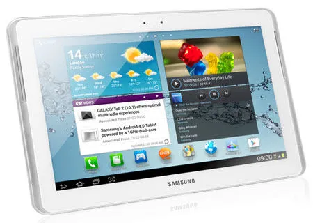 Samsung Galaxy Tab 2 10.1 32GB 3G 25,6 cm (10.1") Wi-Fi 4 (802.11n) Android Beyaz Tablet