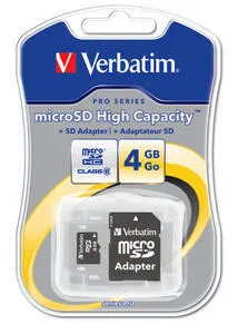 Verbatim Micro SDHC 4GB - Class 6 MicroSD Hafıza Kartı