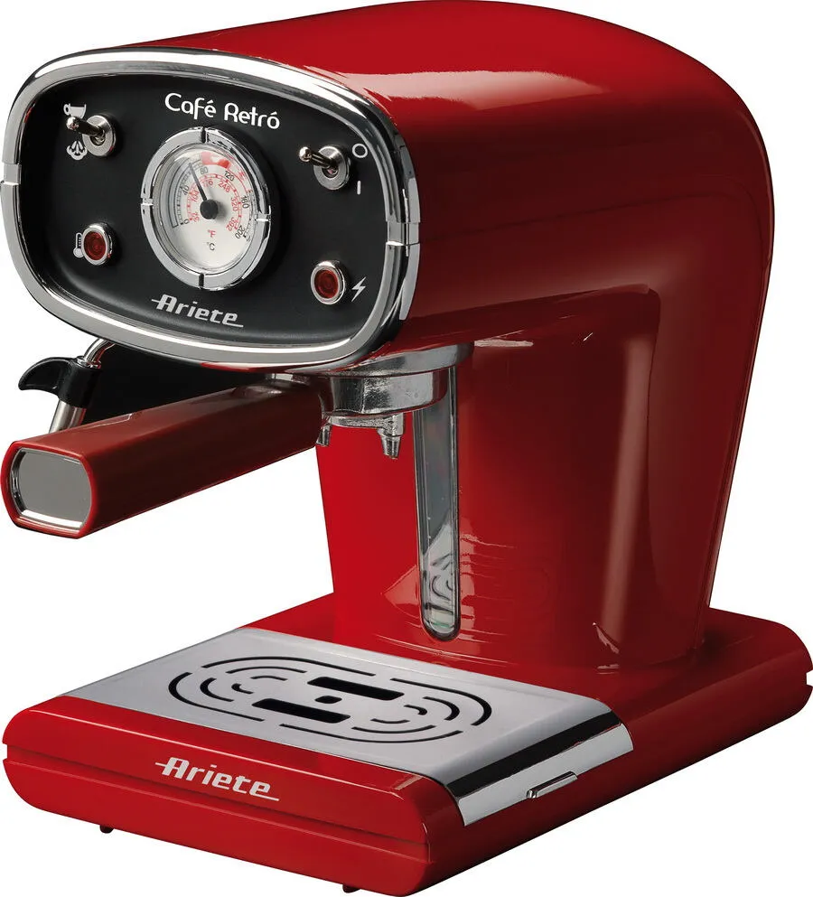 Ariete Cafè Retro Rossa Espresso makinesi Kahve Makinesi