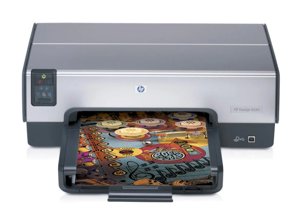 HP 6540 C8963B Mürekkepli Yazıcı Thumbnail 1
