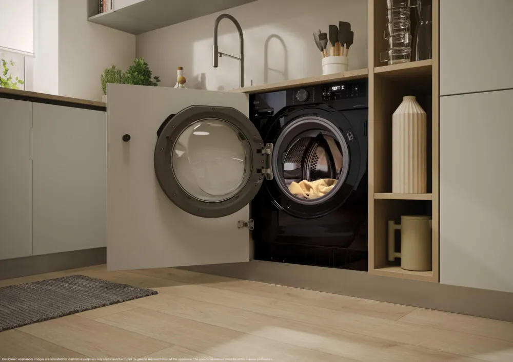 Hoover BH4S69M6DB9BJ-80 31801213 9 kg 1600 Devir Çamaşır Makinesi Thumbnail 5