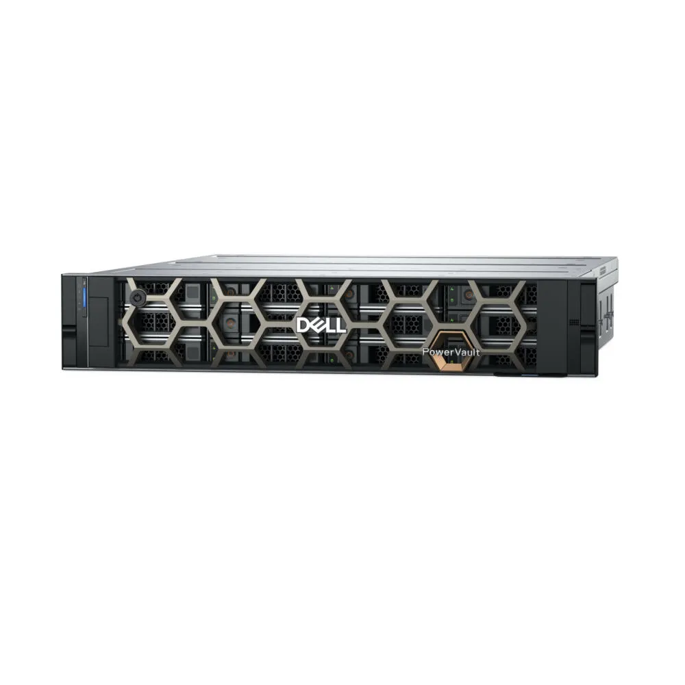 DELL PowerVault MD2412 Depolama sunucusu Yatay (2U) Intel® Xeon® 8 TB HDD Siyah Thumbnail 2