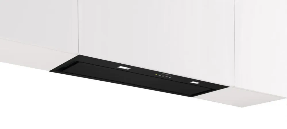 Bosch DLN87AC60B ocak bacası Gömme Siyah 580 m³/Saat Davlumbaz ve Aspiratö