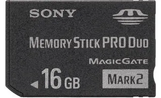 Sony Memory Stick Pro Duo 16 GB Hafıza Kartı