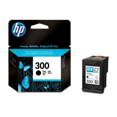 HP 300 Black mürekkep kartuşu 1 adet Orijinal Standart Verimlilik Fotoğraf siyah