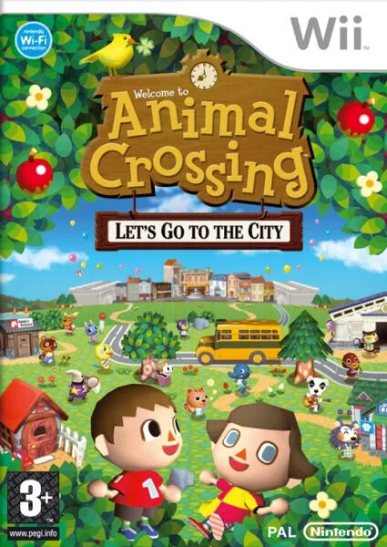 Nintendo Animal Crossing: Let's Go to the City, Wii İtalyan Oyun